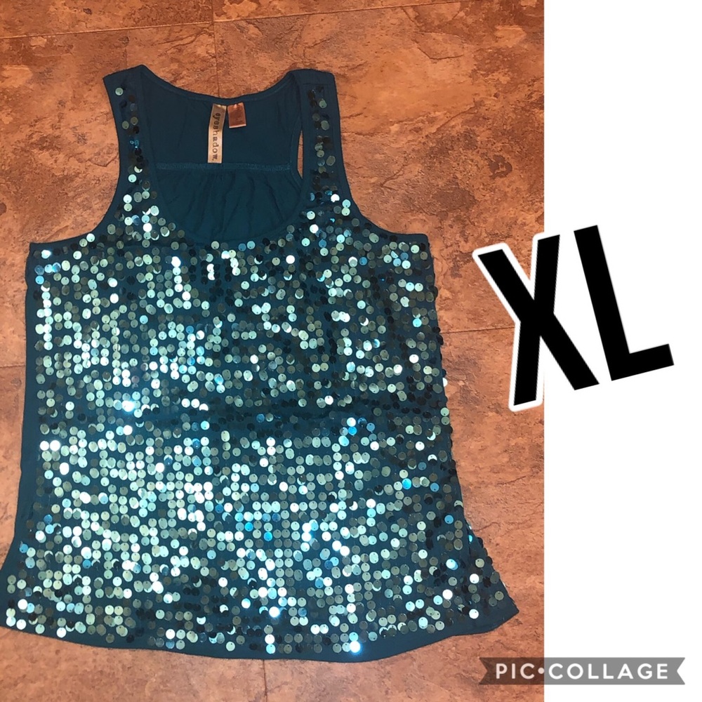 Sequin tank